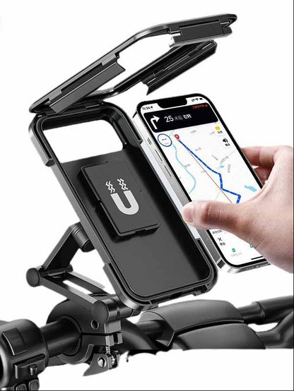 👉 Waterproof Bike Phone Holder – 360° Rotatable Mount for Safe & Secure Riding