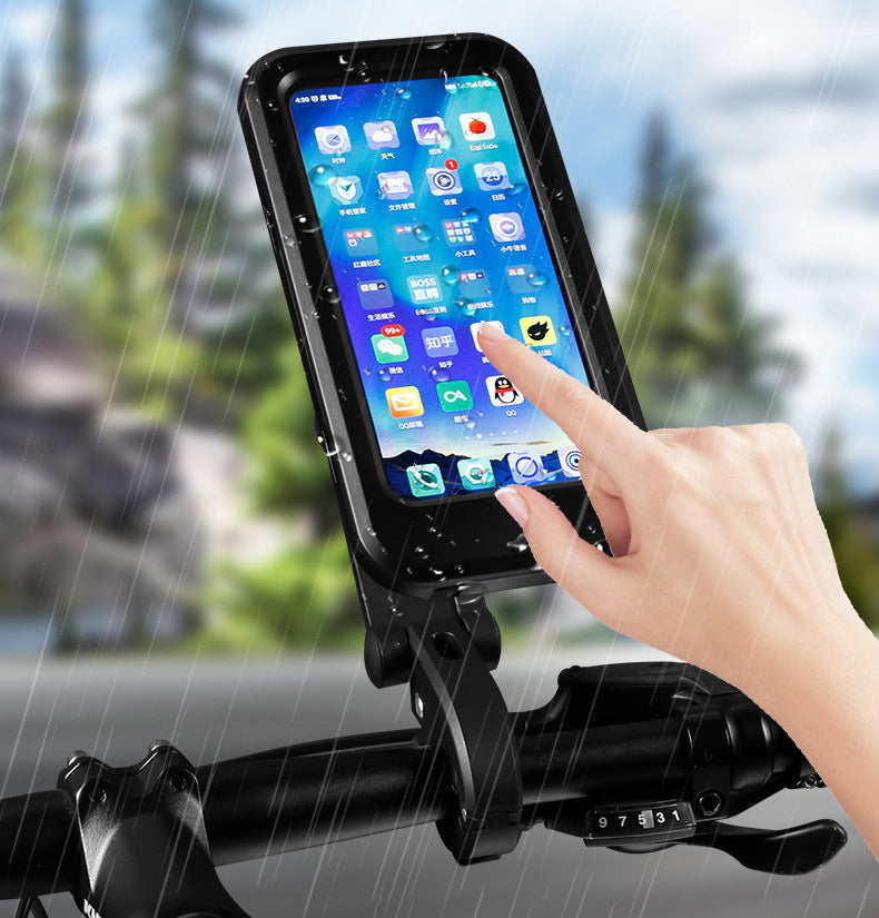 👉 Waterproof Bike Phone Holder – 360° Rotatable Mount for Safe & Secure Riding