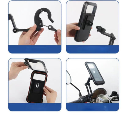 👉 Waterproof Bike Phone Holder – 360° Rotatable Mount for Safe & Secure Riding