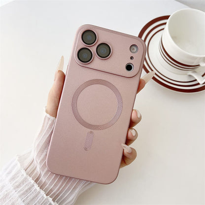Magnetic Shockproof Case for iPhone 17E 16 15 14 13 12 Pro Max Silicone MagSafe Compatible Protective Cover UK (Copy)