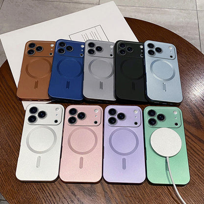 Magnetic Shockproof Case for iPhone 17E 16 15 14 13 12 Pro Max Silicone MagSafe Compatible Protective Cover UK (Copy)