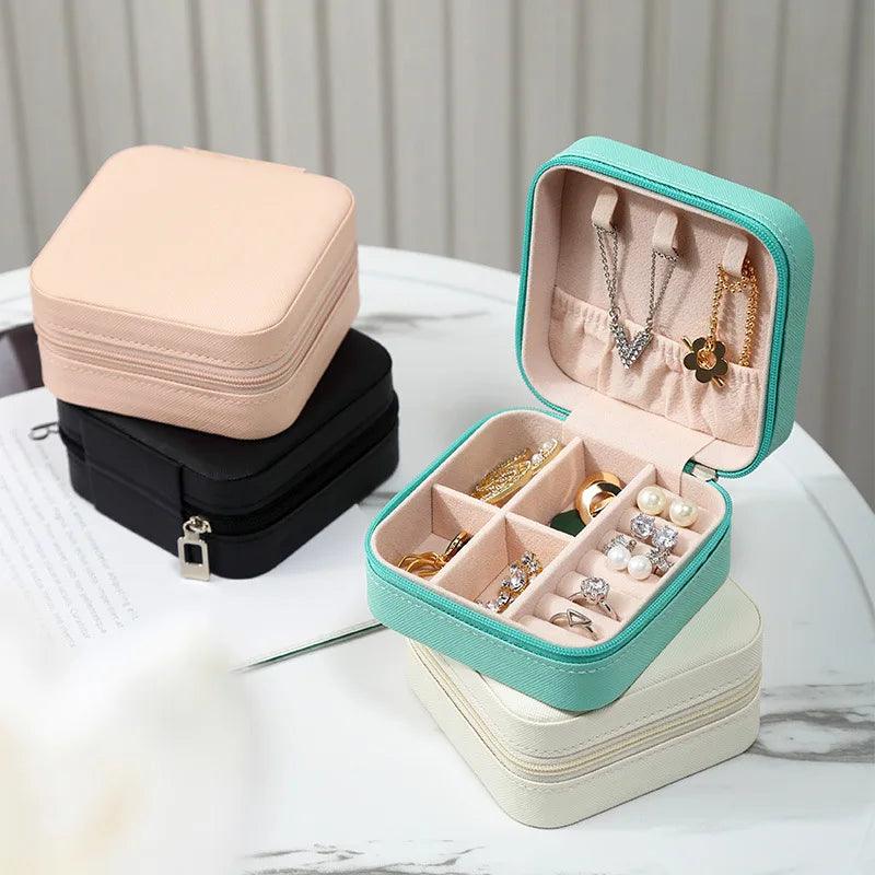 Portable Mini Jewelry Storage Box - Fabulous Corner