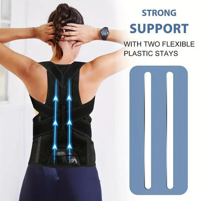 Posture Corrector Back Brace For Lumbar Support - Fabulous Corner