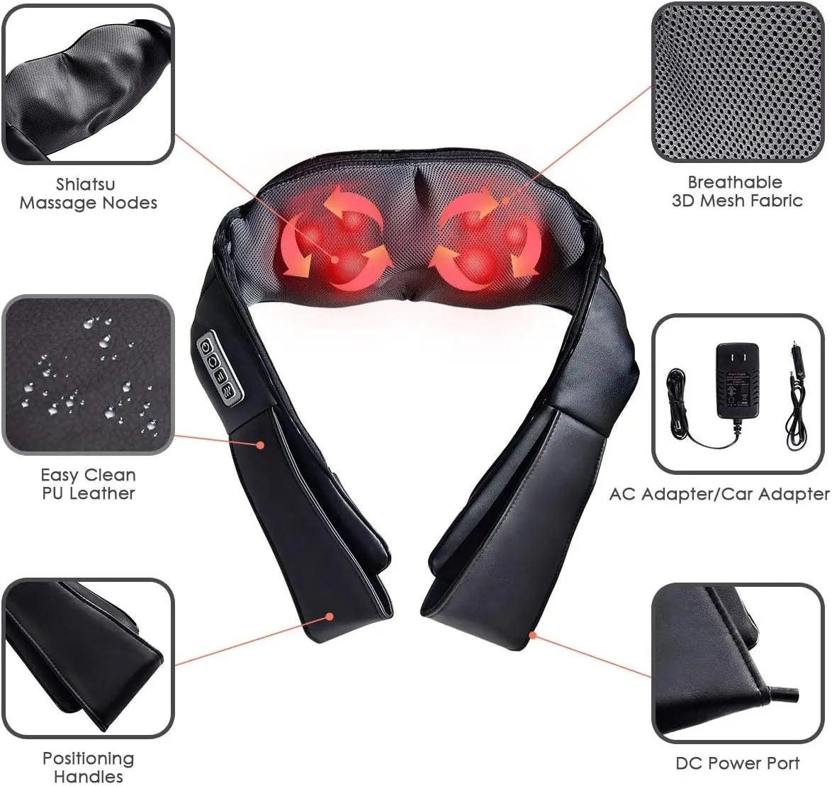 Shiatsu Neck And Back Massager - Fabulous Corner