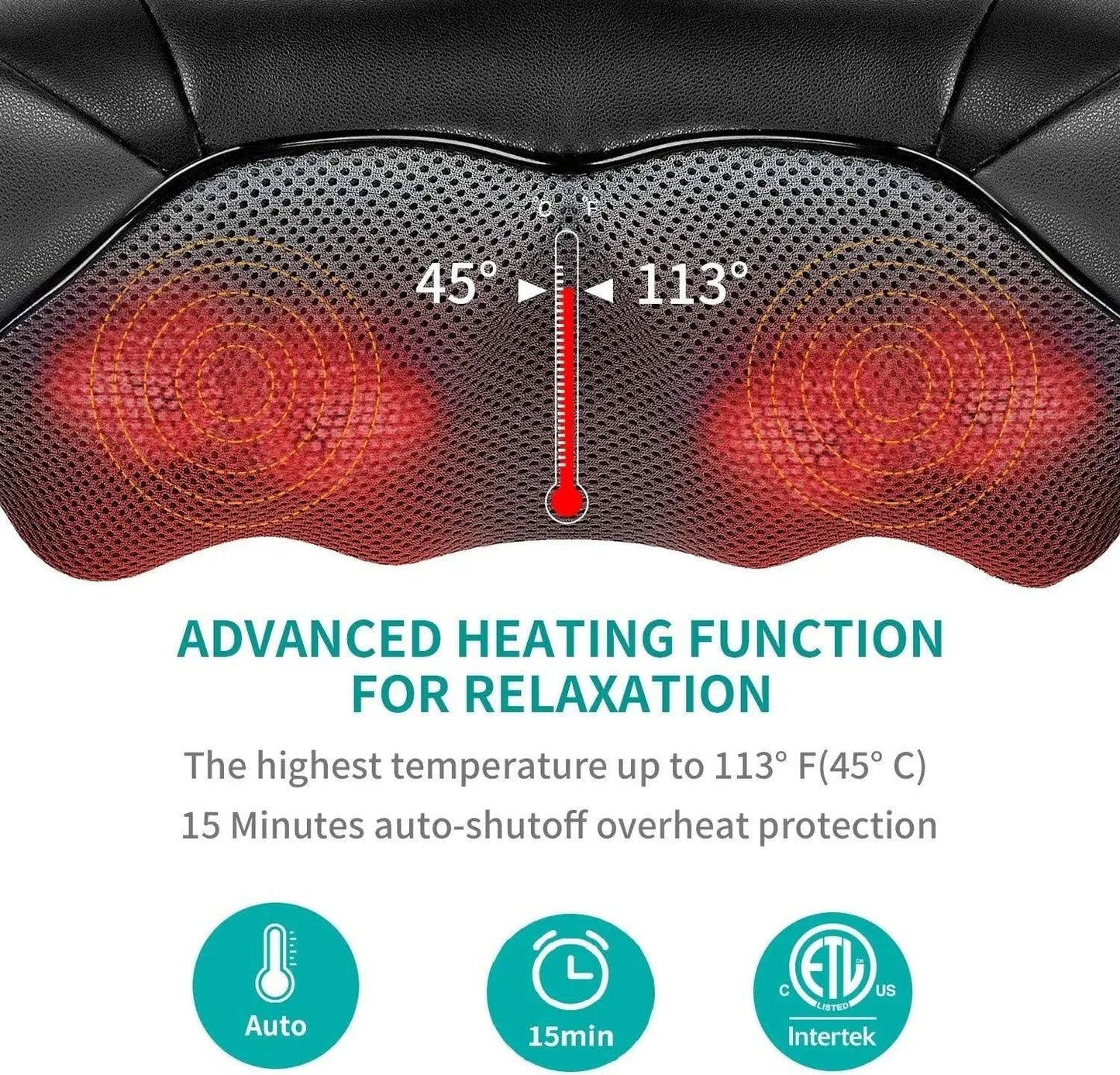 Shiatsu Neck And Back Massager - Fabulous Corner