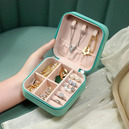 Portable Mini Jewelry Storage Box - Fabulous Corner