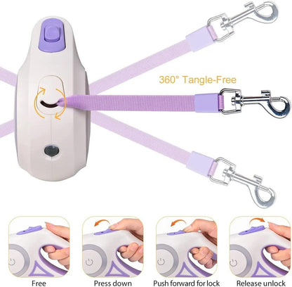 Automatic Retractable Dog Leash LED - Fabulous Corner