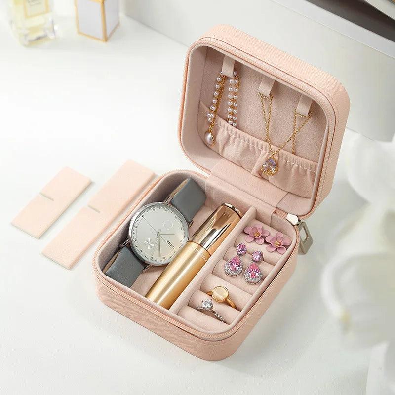 Portable Mini Jewelry Storage Box - Fabulous Corner