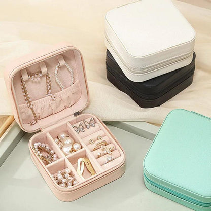 Portable Mini Jewelry Storage Box - Fabulous Corner