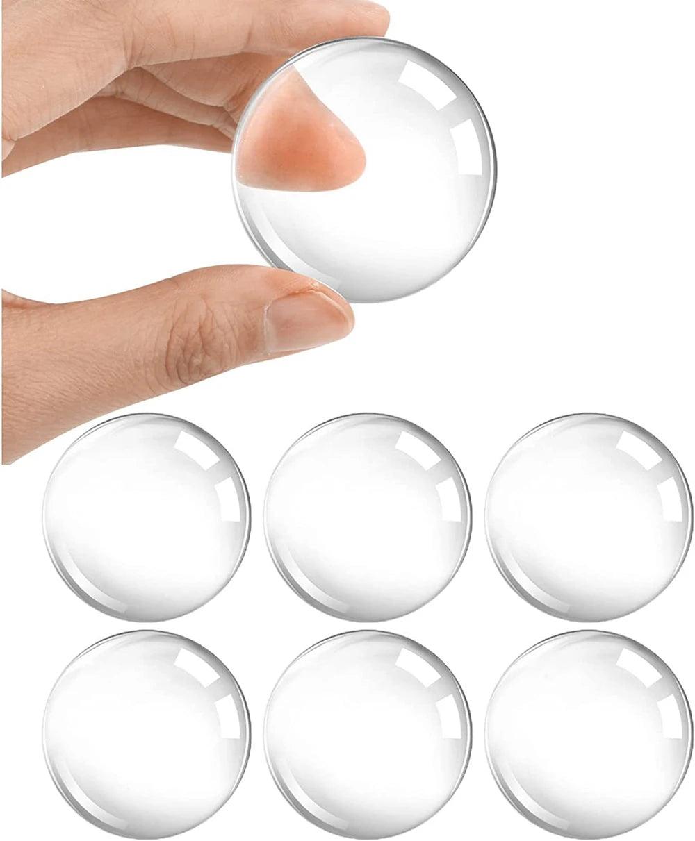 Round Transparent Soft Silicone Non-slip Door Stopper - Fabulous Corner