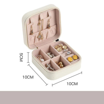 Portable Mini Jewelry Storage Box - Fabulous Corner