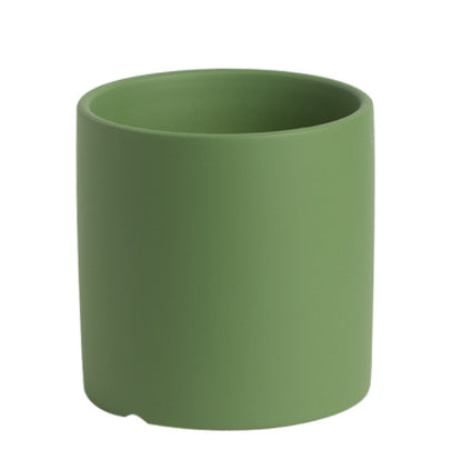 Nordic Colorful Ceramic Succulent Planter Flowerpot With Tray Hole