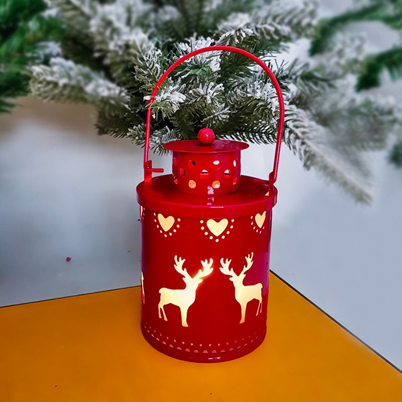 Christmas LED Candle Lanterns Nordic Style Electronic Holiday Decorations Lights