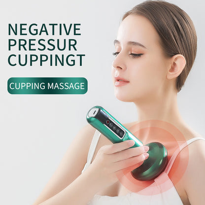 Electric Anti-Cellulite Vacuum Cupping Massager Slimming Gua Sha Cups
