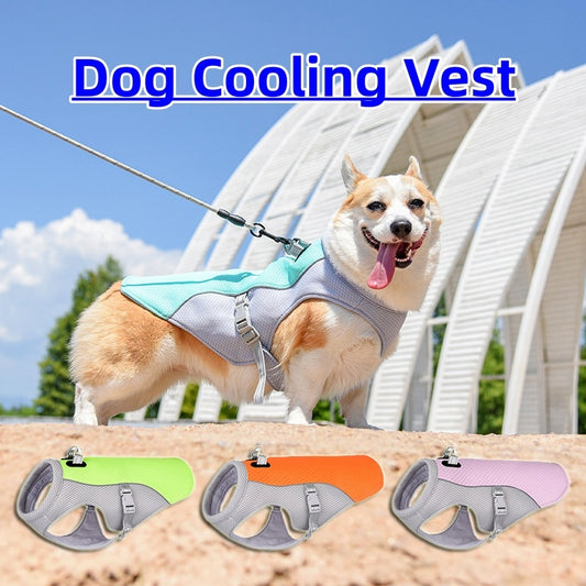 Breathable Summer Dog Cooling Vest Heat-Resistant Sun-Proof Clothes