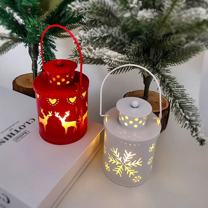Christmas LED Candle Lanterns Nordic Style Electronic Holiday Decorations Lights