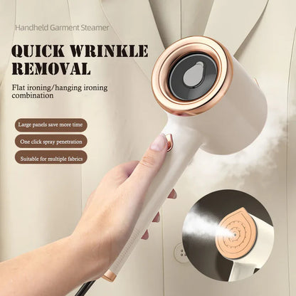 Mini Portable Handheld Garment Steamer Vertical Iron Travel Clothes Appliance