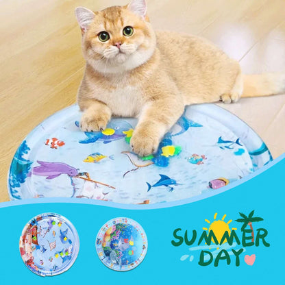Cooling Pet Water Bed Ice Pad Dog Summer Sleeping Mat