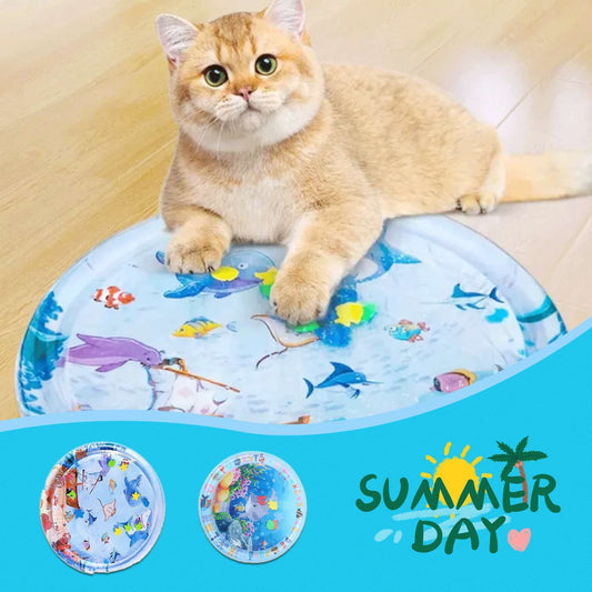 Cooling Pet Water Bed Ice Pad Dog Summer Sleeping Mat