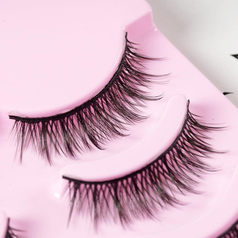 Manga Anime Wispy Lashes Natural Cosplay False Eyelashes