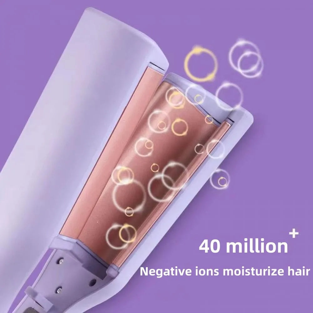 32mm Deep Wave Hair Curler Adjustable Fast Heating Styler Wand