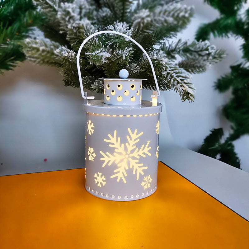 Christmas LED Candle Lanterns Nordic Style Electronic Holiday Decorations Lights