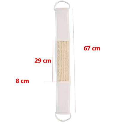 Shower Brush Exfoliating Mesh Net Brush Loofah Long Handle Pouf Bath Brush Back & Body Scrubber Luffa Bath Sponge Lower Legs Bath Shower Scrub Puff Scrunchie Soft Mesh Net - Fabulous Corner