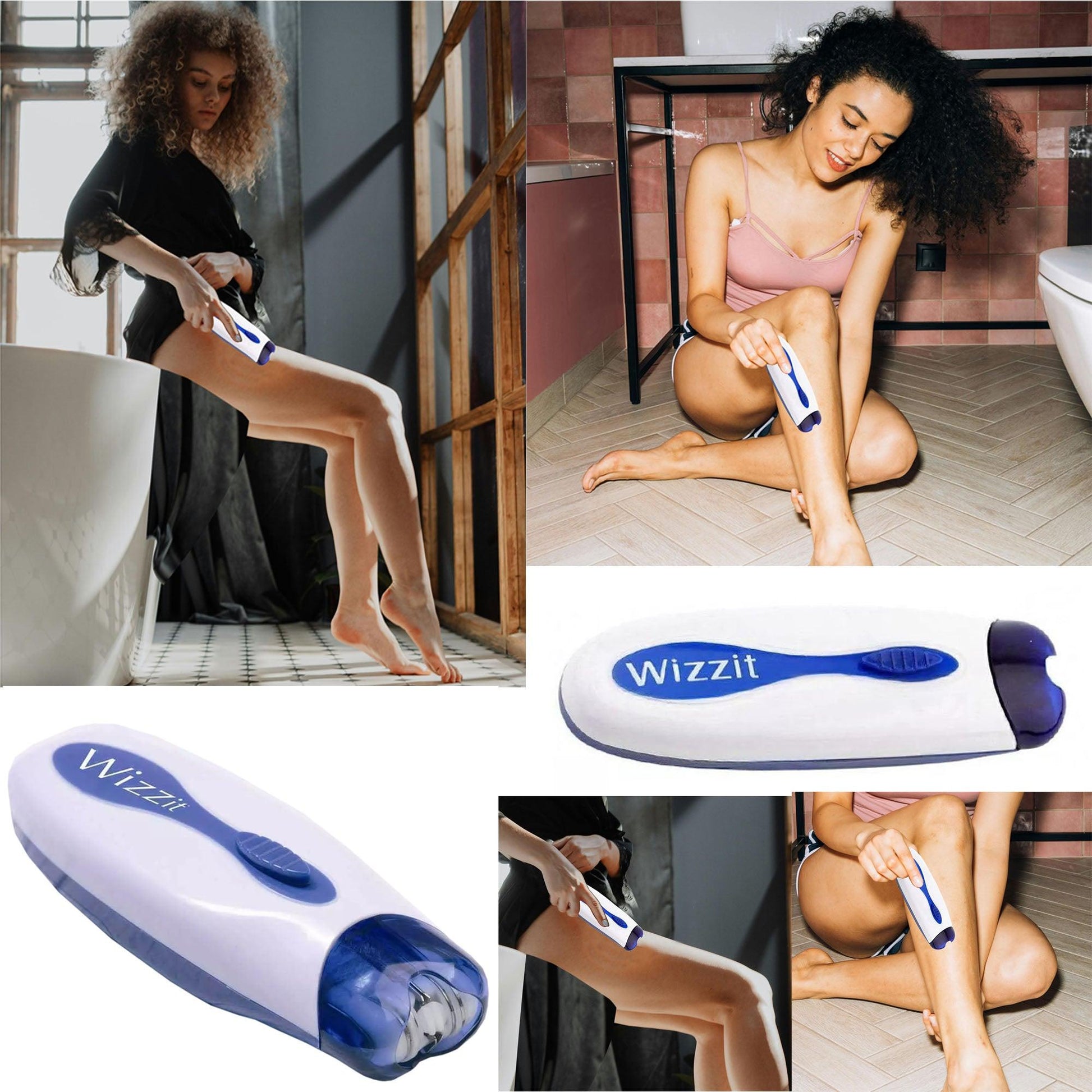 Womens Ladies Electric Wizzit Epilator Machine Facial Full Body Tweezers Clipper Hair Remover - Fabulous Corner