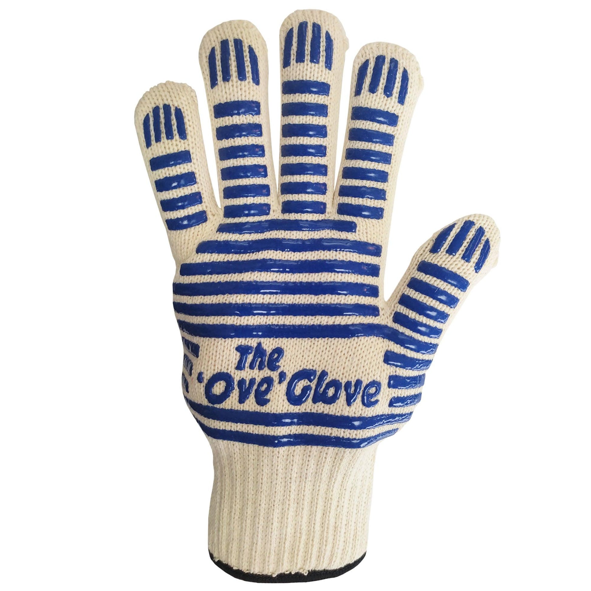 The Ove Glove Oven Mittens Heat Resistant Kitchen Microwave Handling Hot Surface Baking Grilling BBQ Cooking Fireplace Gloves - Fabulous Corner