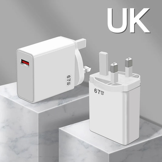 Ultra-Fast GaN Charger 67W / 120W – 5-Port USB C Power Delivery Hub for MacBook, iPhone & Samsung