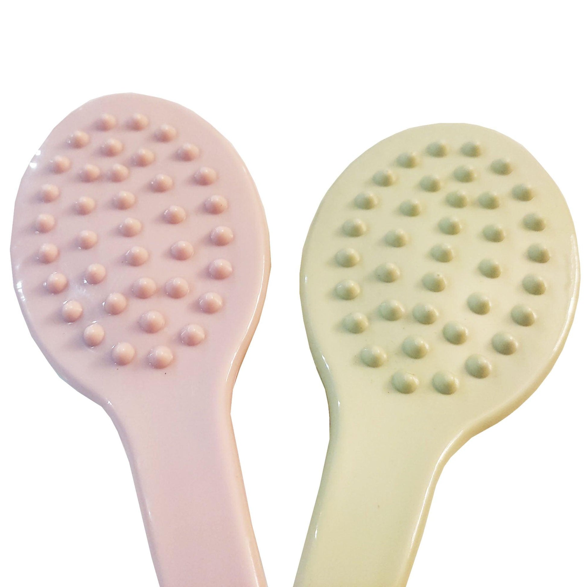 Shower Brush Exfoliating Mesh Net Brush Loofah Long Handle Pouf Bath Brush Back & Body Scrubber Luffa Bath Sponge Lower Legs Bath Shower Scrub Puff Scrunchie Soft Mesh Net - Fabulous Corner